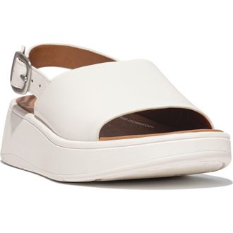 FitFlop F-Mode Flatform Slingback Sandal in Cream at Nordstrom Rack, Size 11