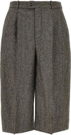 Saint Laurent Wool-blend skirt pants Woman 38