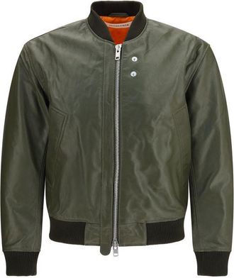 Sunflower Sunflower Calf Leather Bos Taurus Mens Bomber