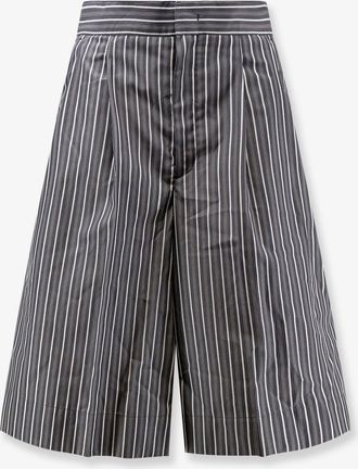 SOEUR Bermuda Henna in cotone a righe - SOEUR - gender_Woman