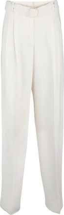 Max Mara Broeken, Dames, Wit, S, Polyester, broek