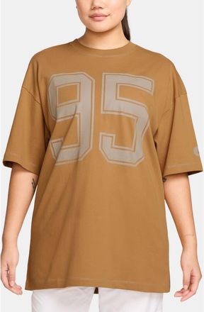 Nike Sportswear Street Oversize Cotton T-Shirt in Desert Ochre at Nordstrom, Size Xx-Large