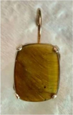 Mariana Womens Natural Earrings In Brown