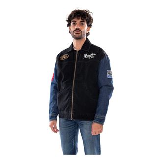 Wrangler Trailrider Jacket - Heren - Jassen - Blauw - Maat: XL Denim