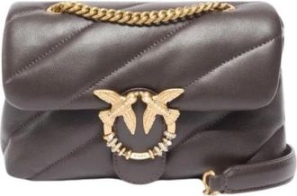 Pinko Shoulder Bags - Dames - Schoudertassen - Bruin - ONE Size - Tassen