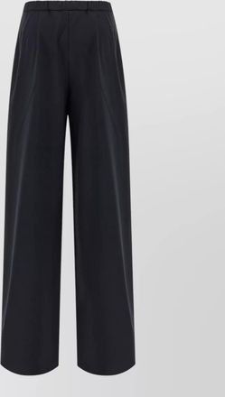Max Mara mstcorone wide leg pleated front trousers