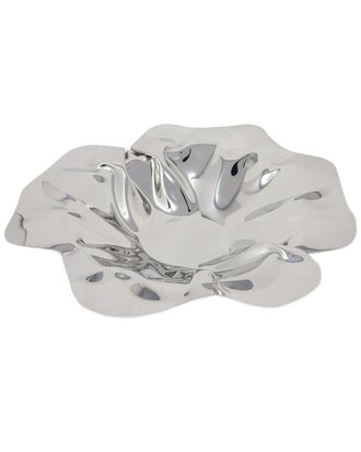 Alice Pazkus Stainless Steel Crumpled Bowl