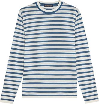 Brooks Brothers Maglione a righe - Blu