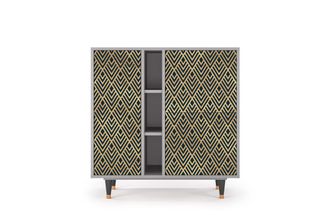 StoryZ Aparador azul 3 puertas L 94 cm