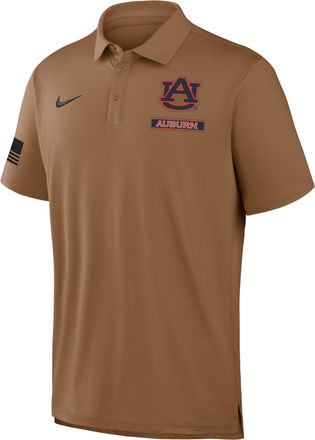 Nike Auburn Military Appreciation Nike Mens Dri-FIT College Polo in Brown | 04PF2EAAUN-YG7