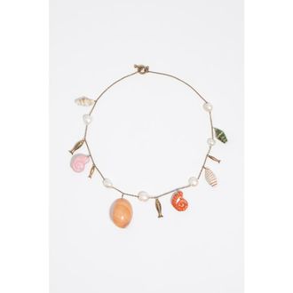 Bimba & Lola Pearl & Shell Necklace at Nordstrom