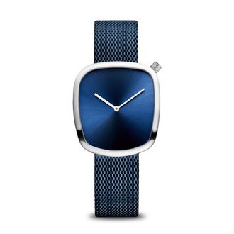 Bering Blue Stainless Steel Dress Womens Watch