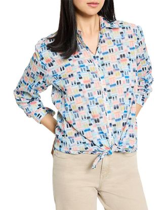 Nic+Zoe NIC+ZOE Portofino Boyfriend Shirt