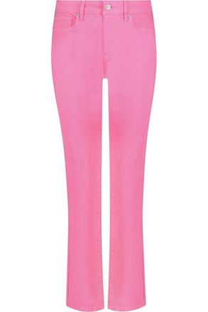 NYDJ Marilyn Straight Jeans Roze Premium Denim | Pink Peony