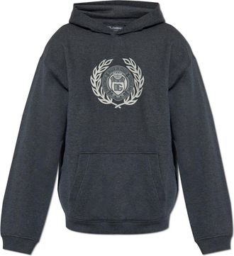 Dolce & Gabbana Hoodie - Heren - Hoodies - Grijs - L - Katoen - Hoodies & sweatvesten