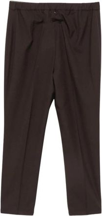 Marina Rinaldi Mrsgiro Broek - Dames - Straight fit broeken - Bruin - 2XL - Polyester - Broeken