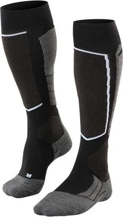 Falke SK2 Intermediate Wool Ski Socks in Black-Mix at Nordstrom, Size Medium