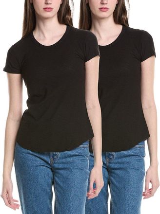 James Perse 2Pk Crew Shirt