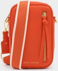 Katie Loxton Hallie Small Crossbody Bag in Deep Orange at Nordstrom