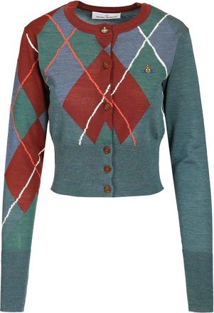 Vivienne Westwood Argyle Cropped Cardi