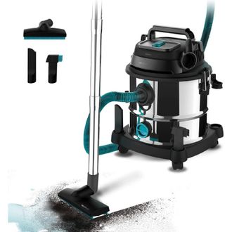 Cecotec Cecotec - Aspirapolvere A Traino Conga Rockstar Wet & Dry Steel Max