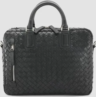 Officine Creative Armor 011 Hand-Woven Shoulder Bag in Black at Nordstrom