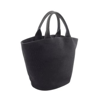 Prada Pre-owned Tote Bags, female, Black, Size: ONE SIZE Pre-owned Canapa 2way Tote Bag