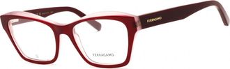 Ferragamo SF2951N 614 Burgundy/Rose 53mm