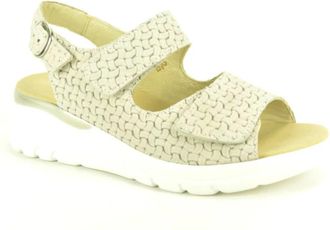 Waldl&auml;ufer Dames, Schoenen, Beige, Maat: 37 1/2 EU