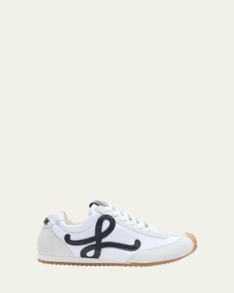 Loewe Ballet Runner 2.0 Mixed Leather Sneakers