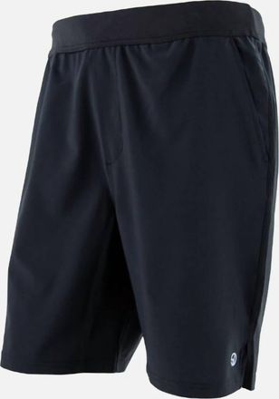 Straight Down Mens Ground Work Short In Black