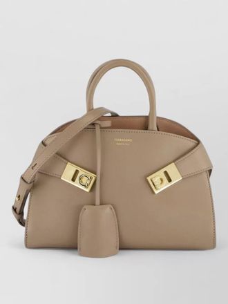 Ferragamo hug mini shoulder bag adjustable strap handle