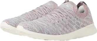 Athletic Propulsion Labs Womens Techloom Wave Athletic Sneakers In Frozen Grey/cedar/melange