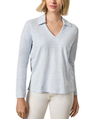Lilla P Easy Collared Split Neck
