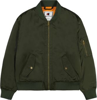 Champion Memory Bomberjack - Dames - Bomber jackets - Groen - S - Polyester - Jassen