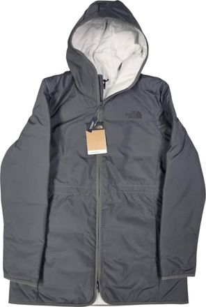 The North Face Womens Standard Insulated Parka Jacket In Vanadis Grey