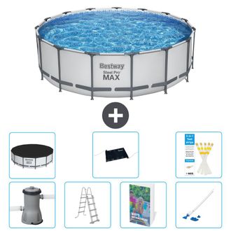 Bestway Piscina Bestway Steel Pro Max Redonda - 488x122 Cm - 8-piezas S600