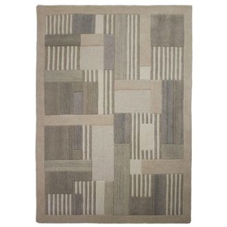 Flair Rugs Alfombra de lana beige 140x200cm