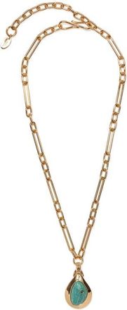 Lizzie Fortunato Pond Amazonite Pendant Necklace in Blue at Nordstrom