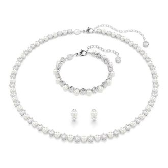 Swarovski Matrix Set - Dames - Armbanden - Grijs - ONE Size - Accessoires