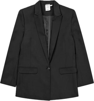 Munthe Jassen, Dames, Zwart, L, Wol, Blazer Sussima