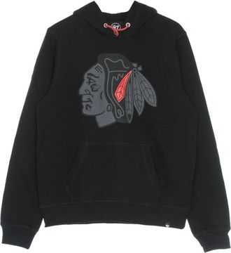 47 Brand Hoodies & sweatvesten, Heren, Zwart, M, Katoen, Imprint Burnside Hood