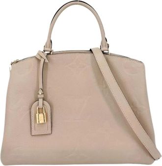 Louis Vuitton Pre-owned Monogram Empreinte Shoulder Bag - Dames - Vintage Handtas - Beige - ONE Size - Leer - Vintage