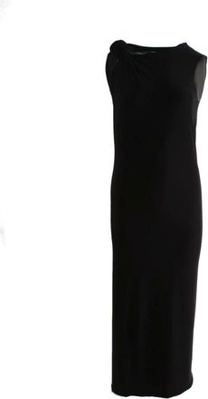 Sportmax Mujer, Vestidos, Negro, Talla: M
