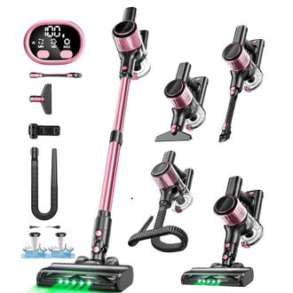 OEM Aspirapolvere Senza Fili, Versatilit&agrave; 10 In 1, Design Leggero, Rosa, Ue