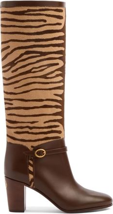 Valentino Garavani Stivali Pattie 75mm - Marrone