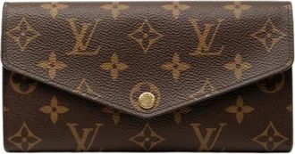 Louis Vuitton Pre-owned Wallets, female, Brown, Size: ONE SIZE Pre-owned The Sarah Wallet