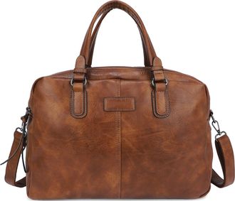 Generic Womens Classic Business Tote with Detachable Strap Stylish Laptop Handbag ZL-2415 (Cuoio)