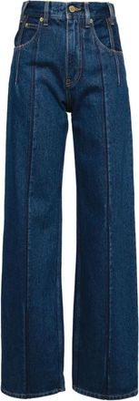 Darkpark Blue Straight Leg Jeans