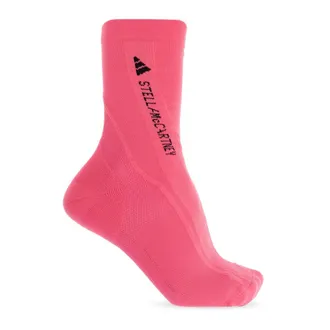 adidas Adidas by Stella McCartney, Socks, female, Pink, Size: XS Crew Socks